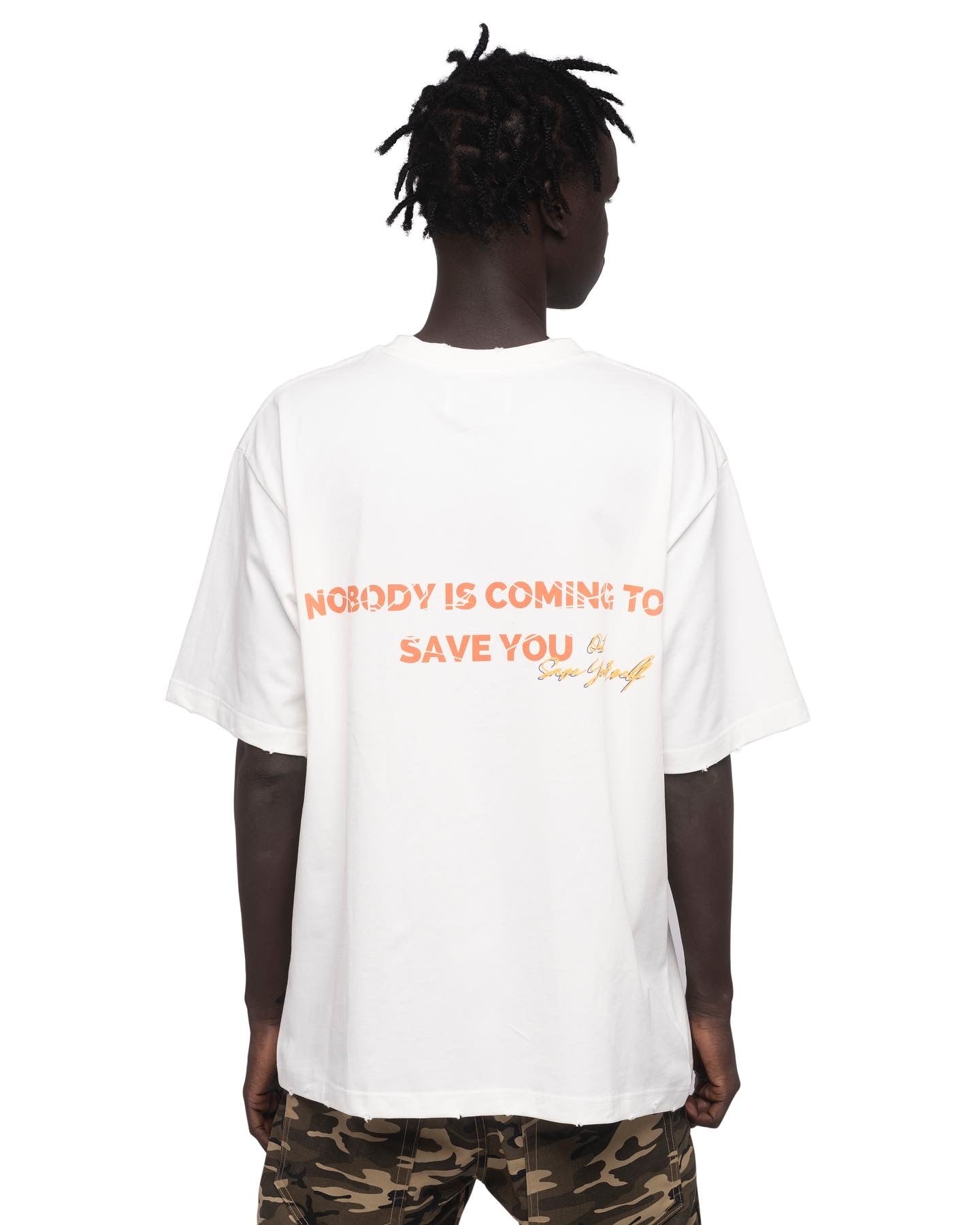 Off White - O1 Save Yourself T-Shirt